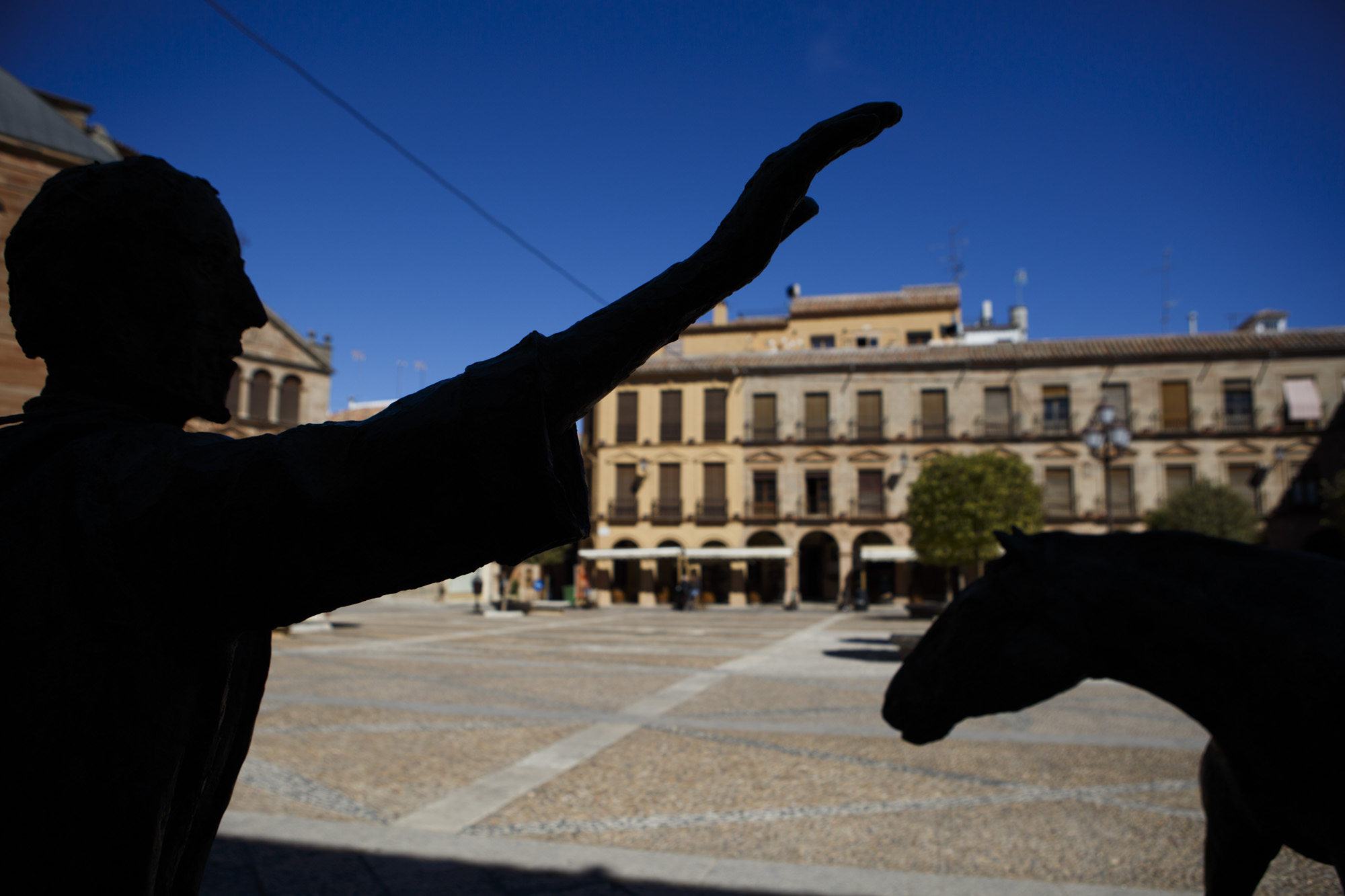 Plaza de Villanueva de los Infantes (Ciudad Real).